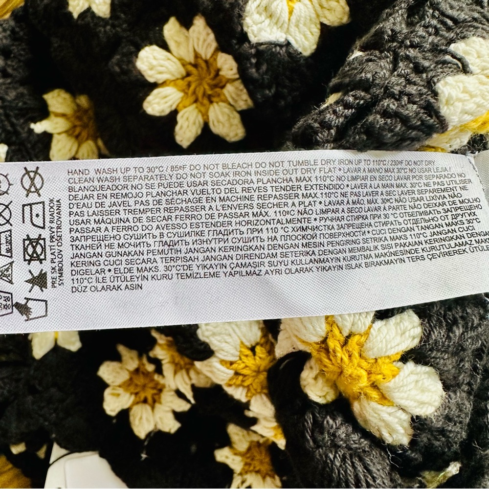 Mango Black and Yellow Floral Dress - Picture 9 of 12